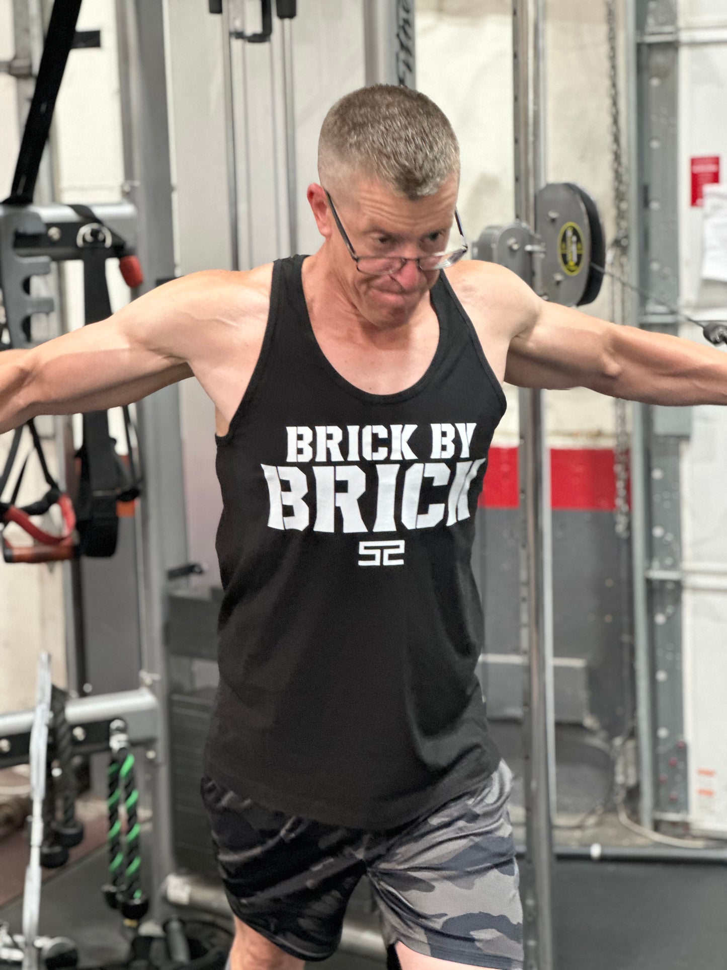 Men’s Brick by Brick tank